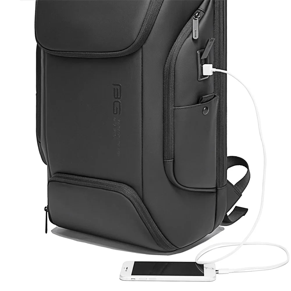Backper Crystal Modern Polyester Backpack — feature detail