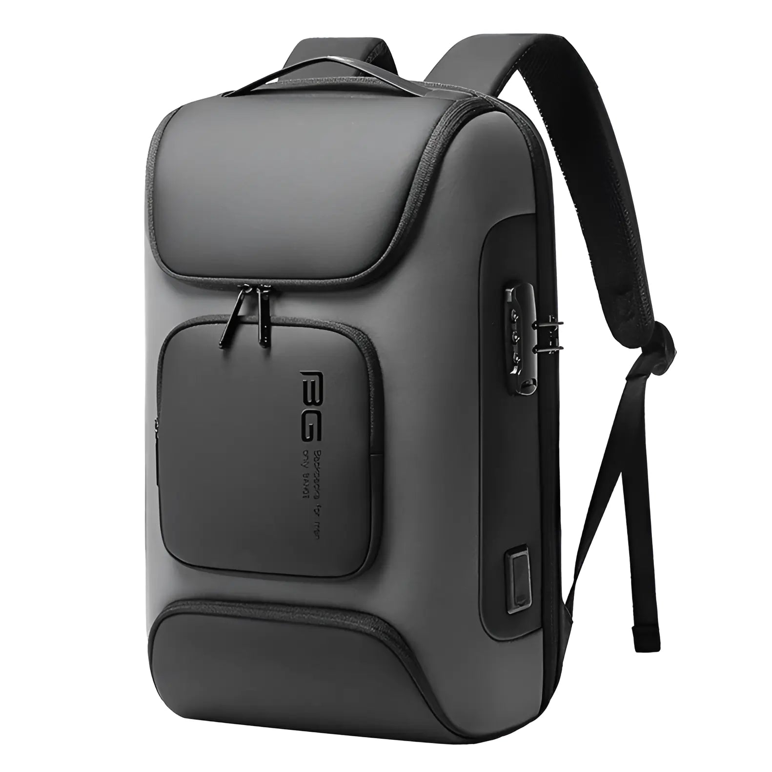 Backper Onyx Anti-Theft Nylon Backpack — front view