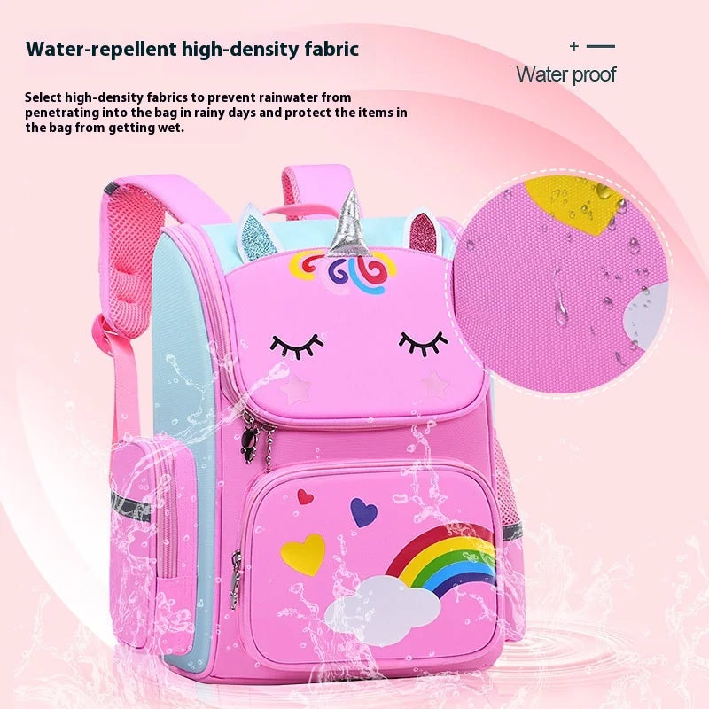 Keman KM-K025 Cartoon Kids Waterproof School Backpack 2