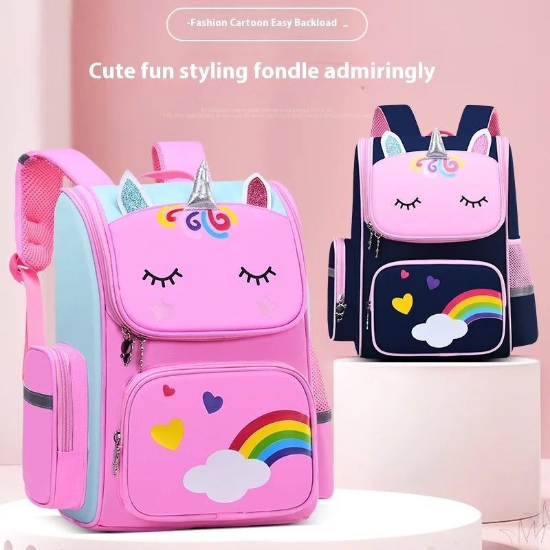 Keman KM-K025 Cartoon Kids Waterproof School Backpack 3