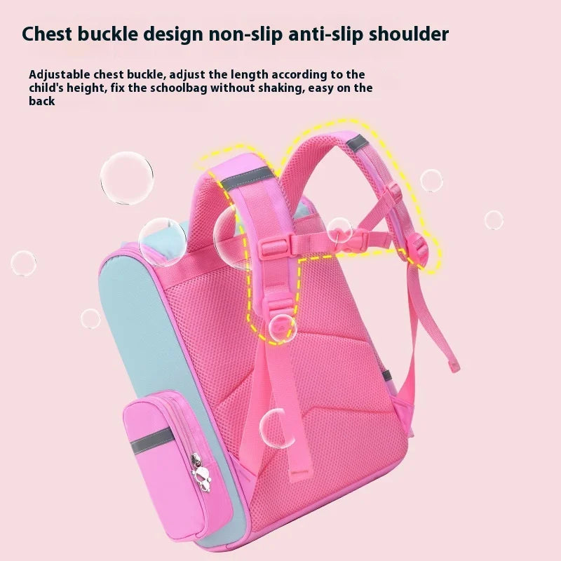 Keman KM-K025 Cartoon Kids Waterproof School Backpack 4