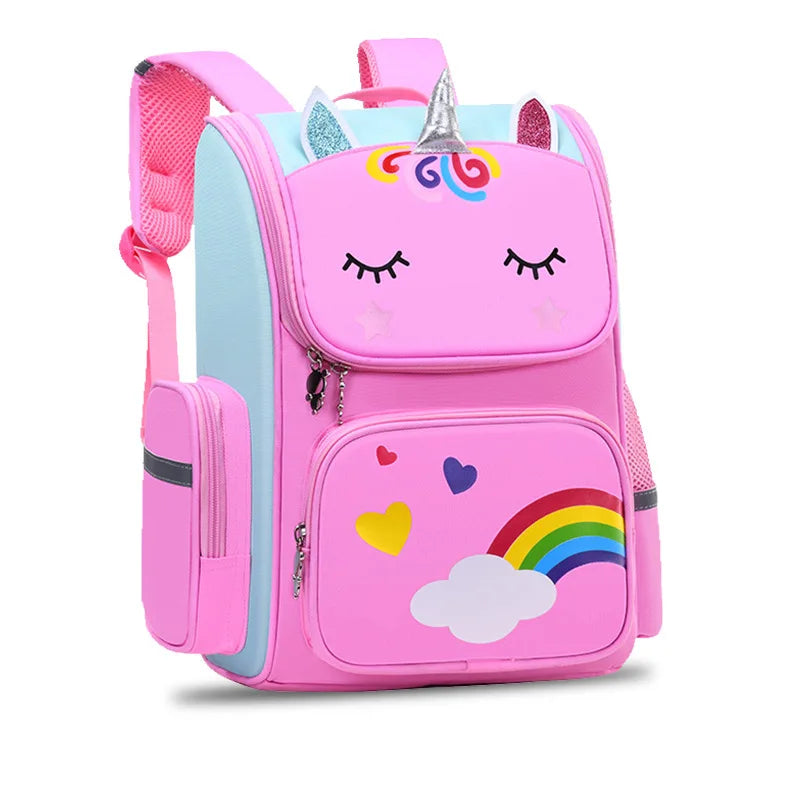 Keman KM-K025 Cartoon Kids Waterproof School Backpack 5