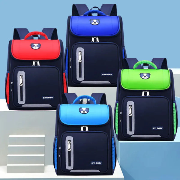 Keman KM-K026 Cartoon Boys Waterproof School Backpack 1