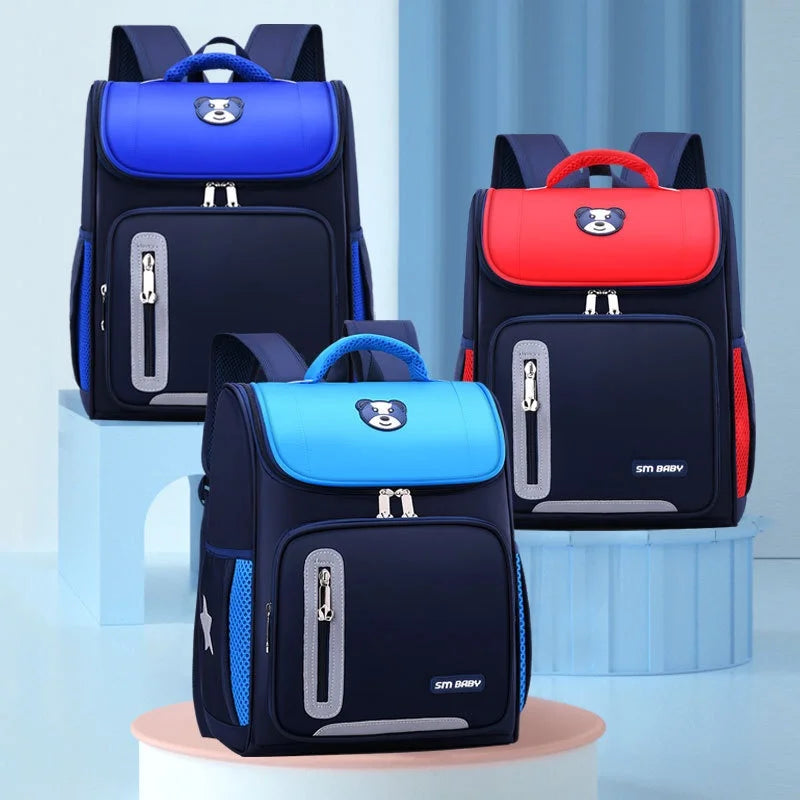 Keman KM-K026 Cartoon Boys Waterproof School Backpack 2