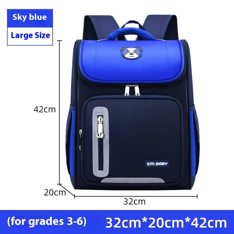 Keman KM-K026 Cartoon Boys Waterproof School Backpack 6