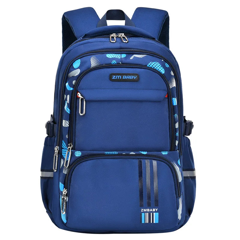 Keman KM-K028 Letter-Print Kids School Backpack 2