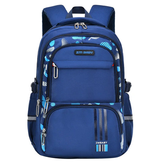 Keman KM-K028 Letter-Print Kids School Backpack 2