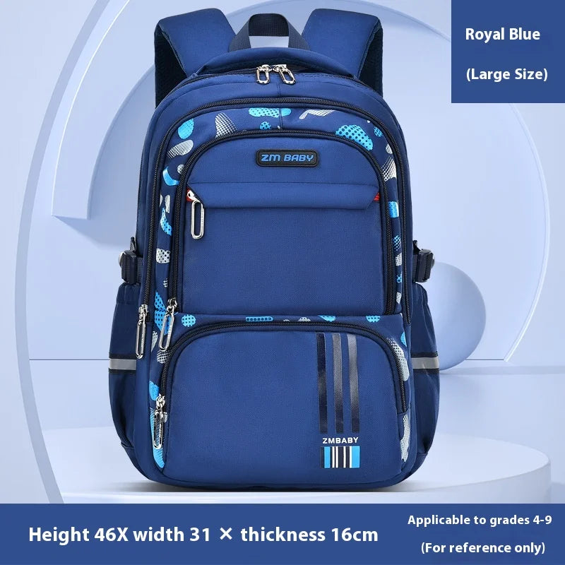 Keman KM-K028 Letter-Print Kids School Backpack 3