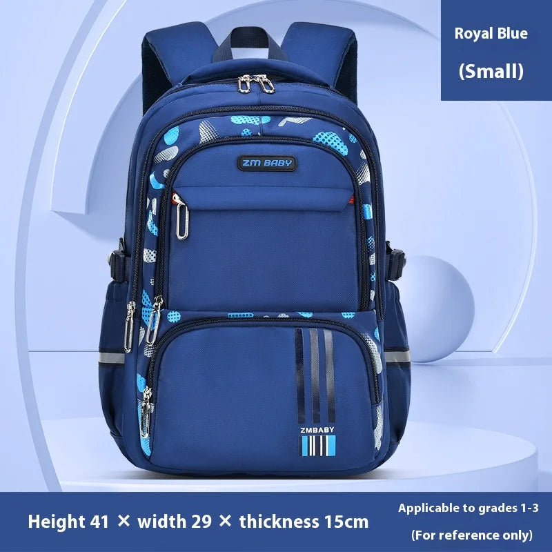 Keman KM-K028 Letter-Print Kids School Backpack 4