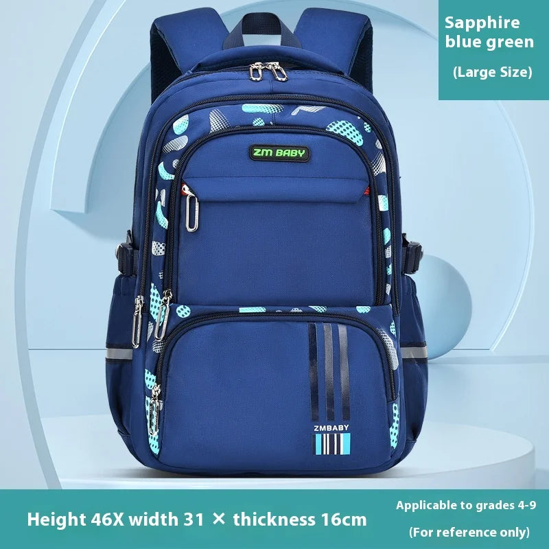 Keman KM-K028 Letter-Print Kids School Backpack 5