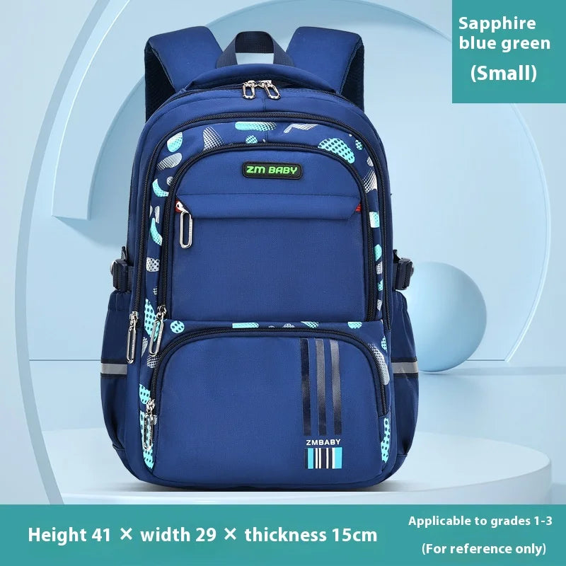 Keman KM-K028 Letter-Print Kids School Backpack 6