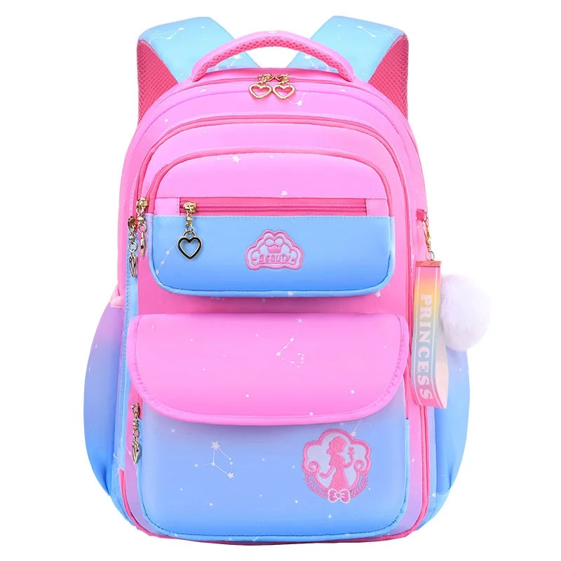Keman KM-K032 Polka-Dot Kids School Backpack 5