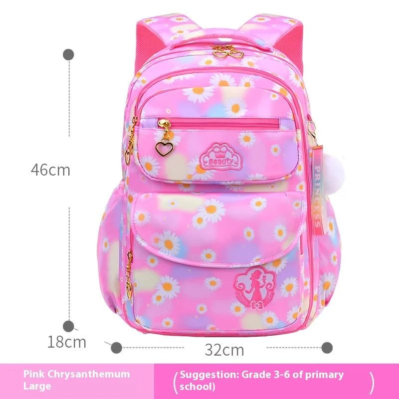 Keman KM-K032 Polka-Dot Kids School Backpack 6