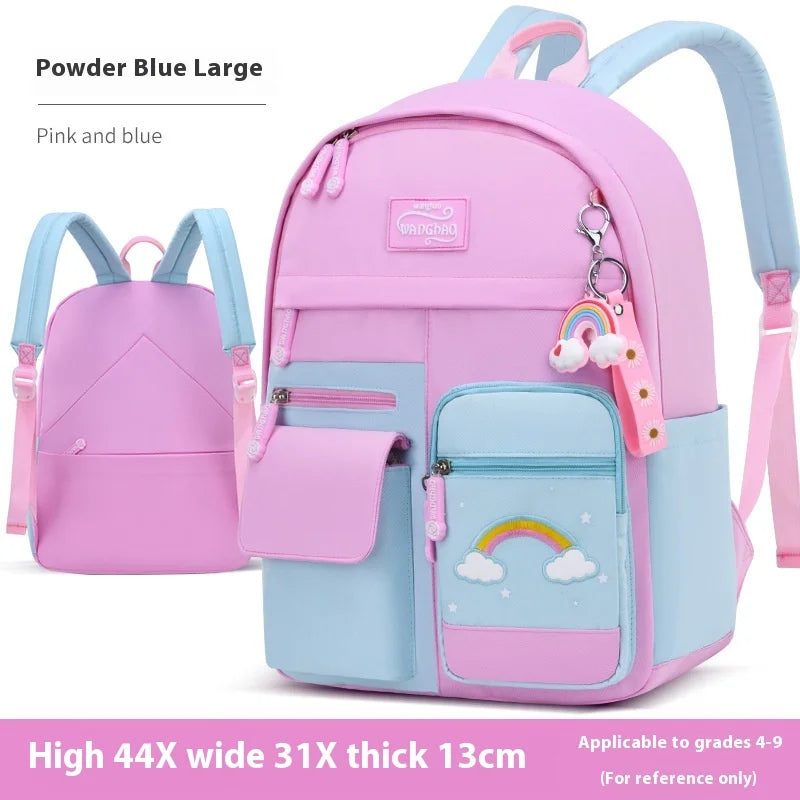 Keman KM-K033 Polka-Dot Kids Waterproof School Backpack 6