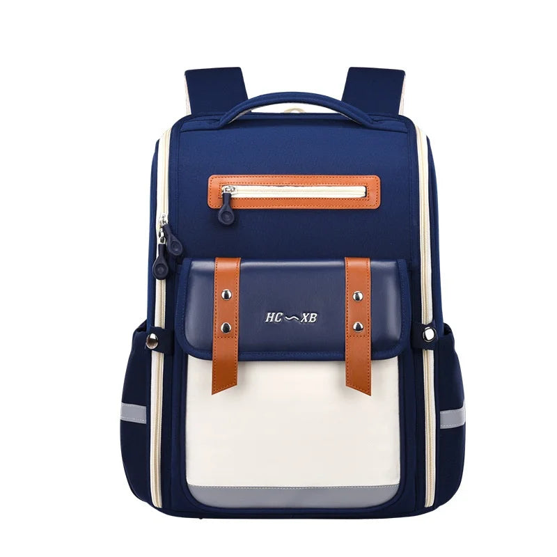 Keman KM-K039 Letter-Print Kids Lightweight School Backpack 5