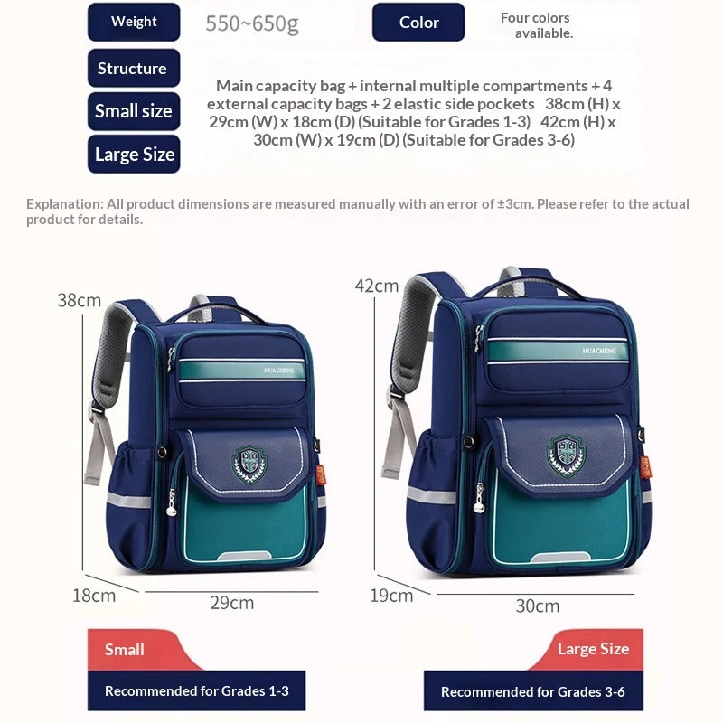 Keman KM-K040 Classic Kids Lightweight School Backpack 2