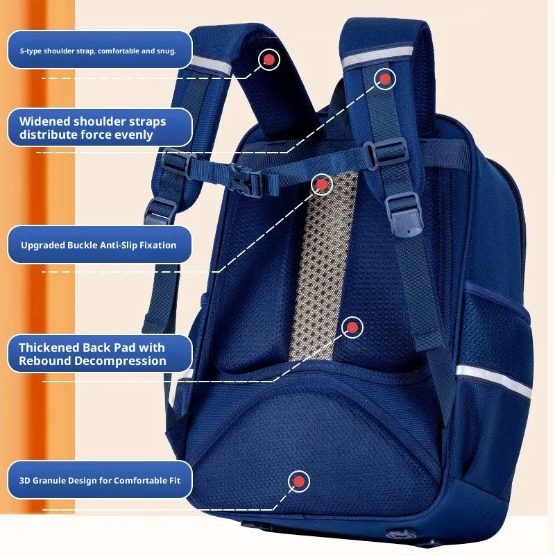 Keman KM-K046 Kids Waterproof School Backpack 4