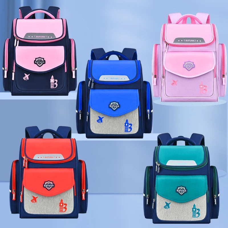 Keman KM-K048 Classic Boys School Backpack 6