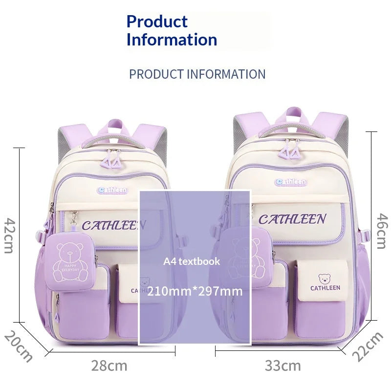 Keman KM-K054 Cartoon Kids Waterproof School Backpack 3
