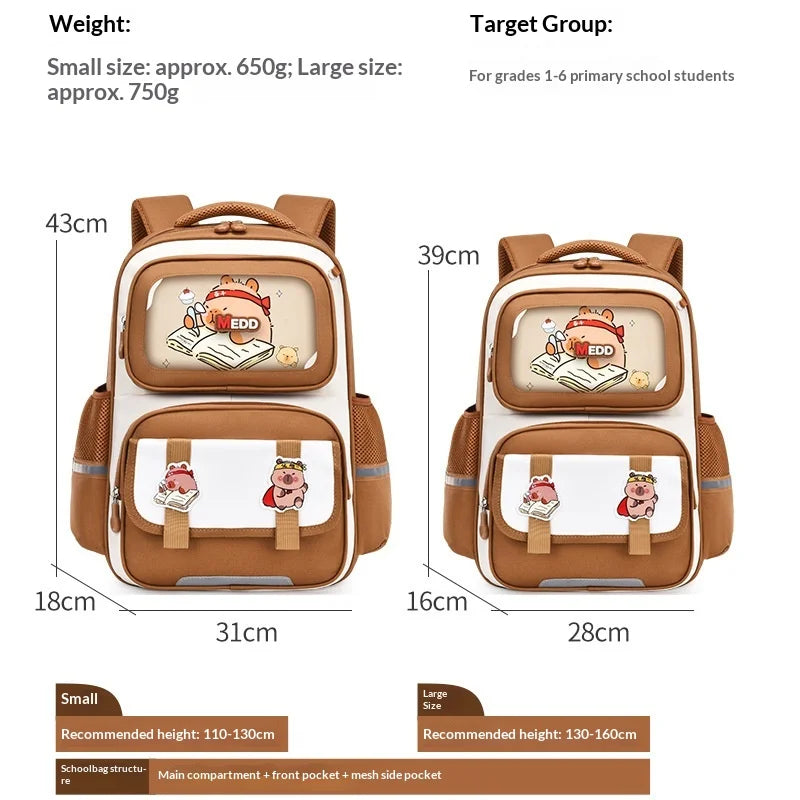 Keman KM-K058 Cartoon Kids Lightweight School Backpack 4
