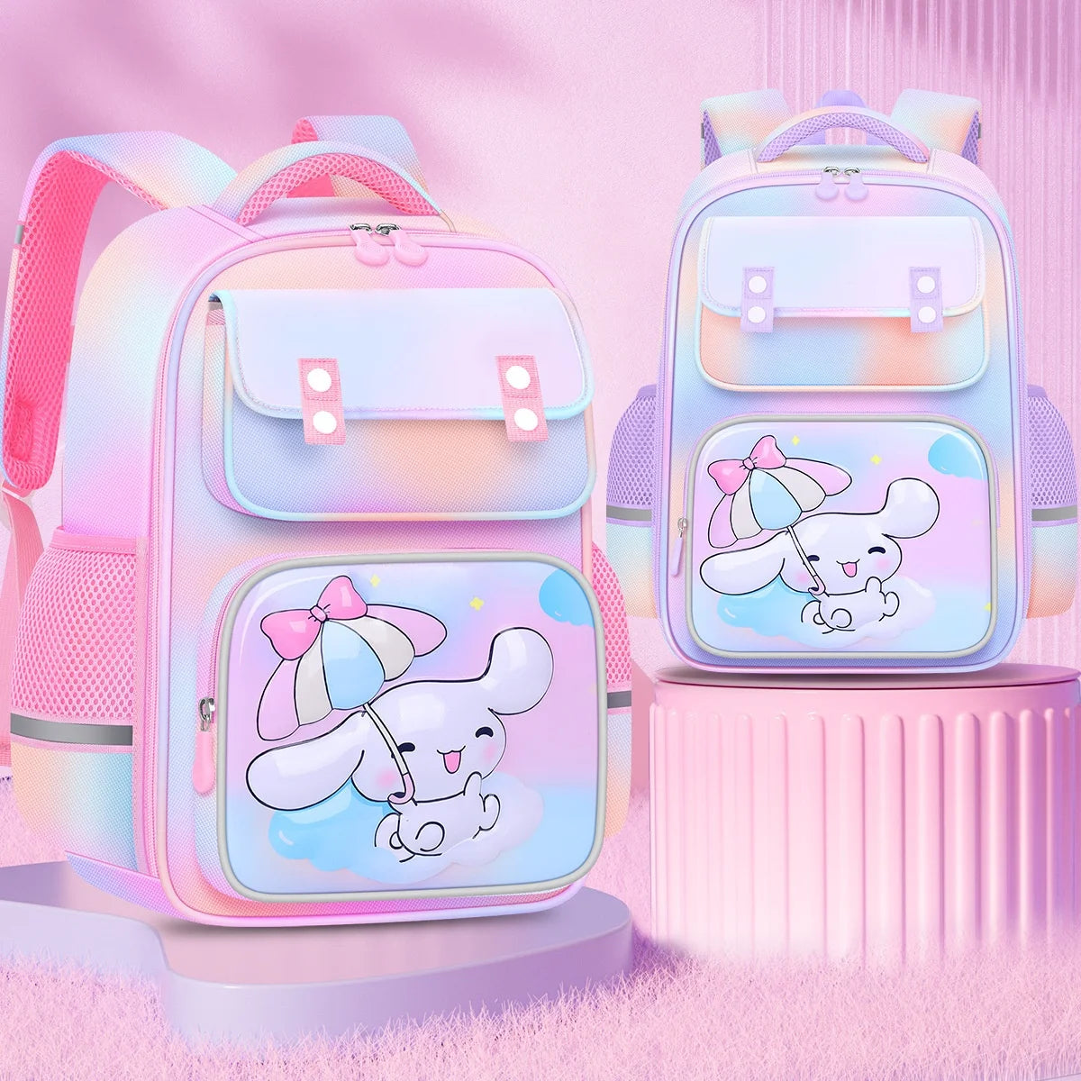 Keman KM-K060 Character Kids Waterproof School Backpack 5
