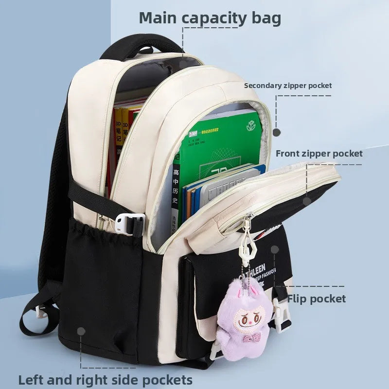 Keman KM-K062 Classic Kids Waterproof School Backpack 4