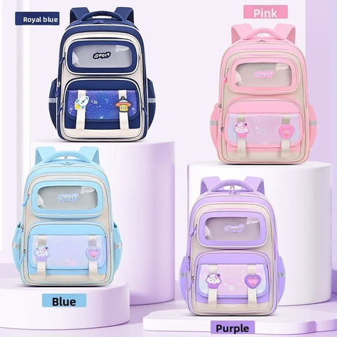 Keman KM-K063 Cartoon Girls Lightweight School Backpack