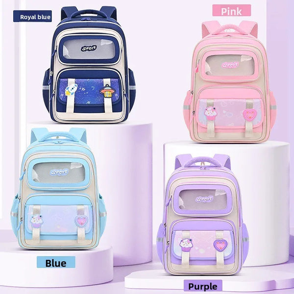 Keman KM-K063 Cartoon Girls Lightweight School Backpack 1