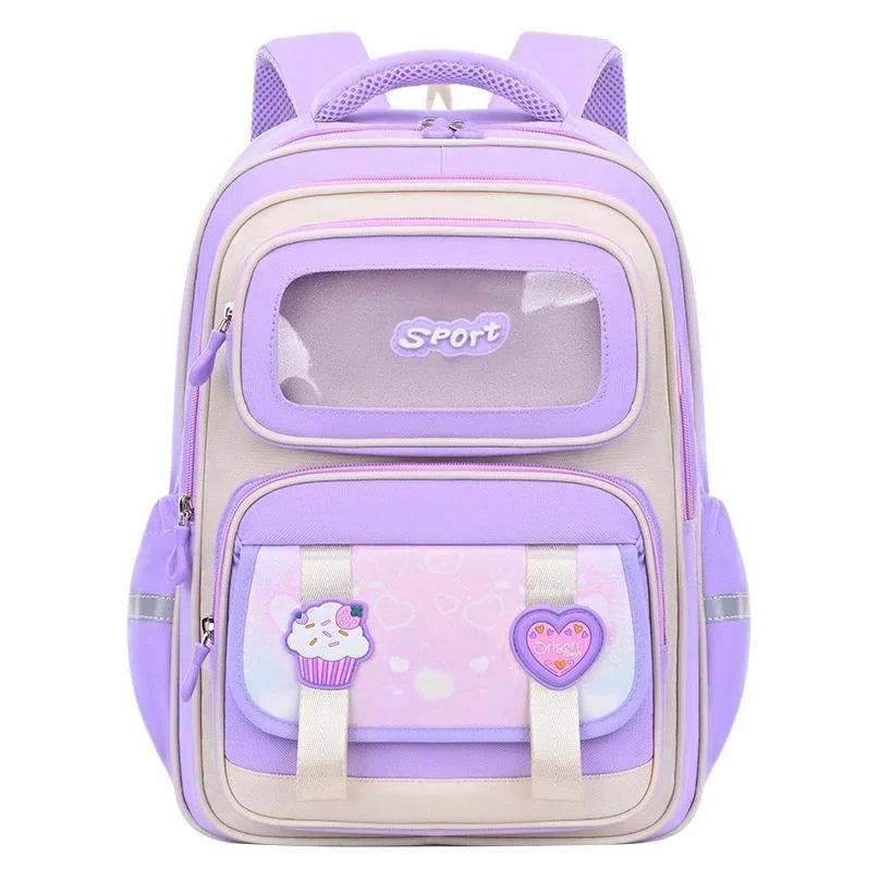Keman KM-K063 Cartoon Girls Lightweight School Backpack 5