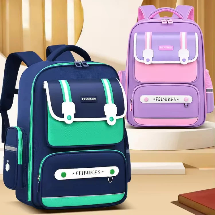 Keman KM-K064 Letter-Print Kids School Backpack 4