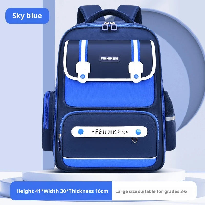 Keman KM-K064 Letter-Print Kids School Backpack 6