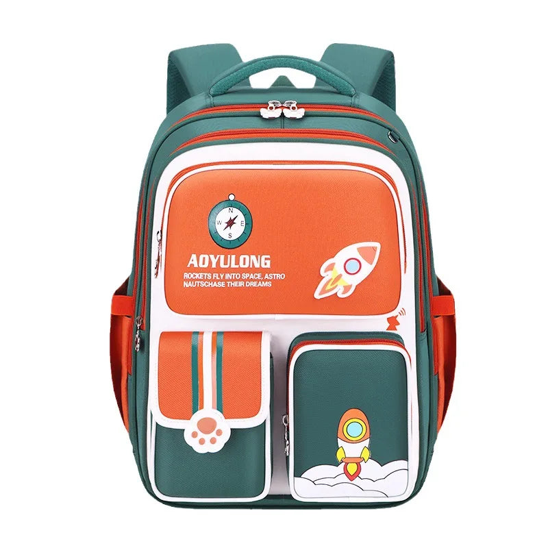 Keman KM-K065 Classic Kids Waterproof School Backpack 4