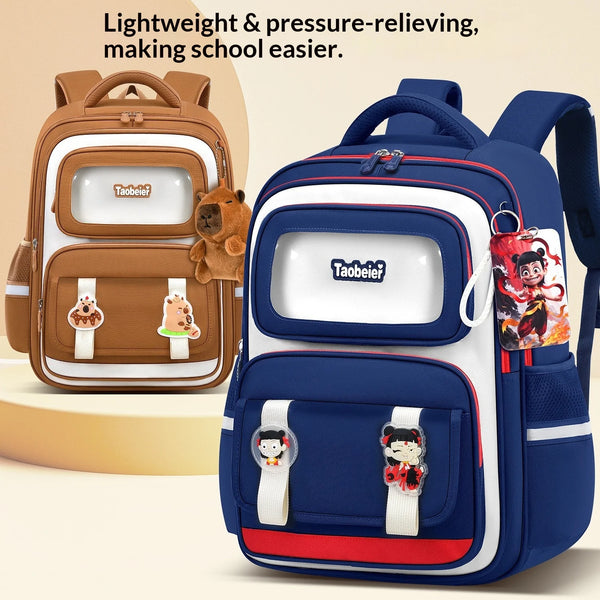 Keman KM-K067 Animal-Print Kids Lightweight School Backpack 1