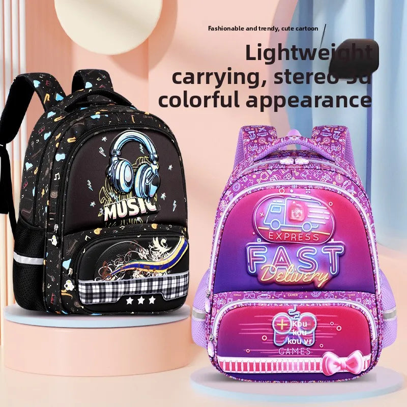 Keman KM-K070 Cartoon Kids School Backpack 4