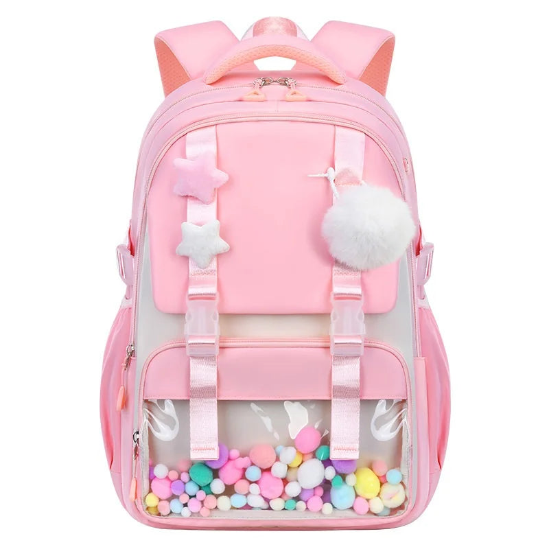 Keman KM-K071 Classic Girls Waterproof School Backpack 2