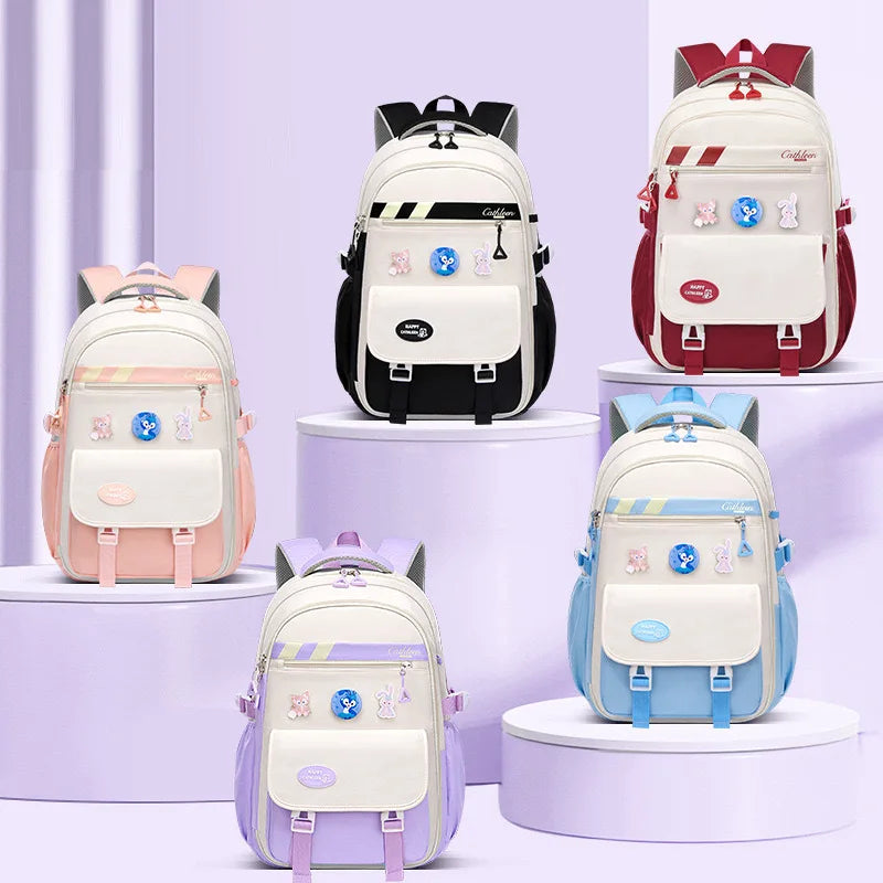Keman KM-K075 Cartoon Girls School Backpack 2