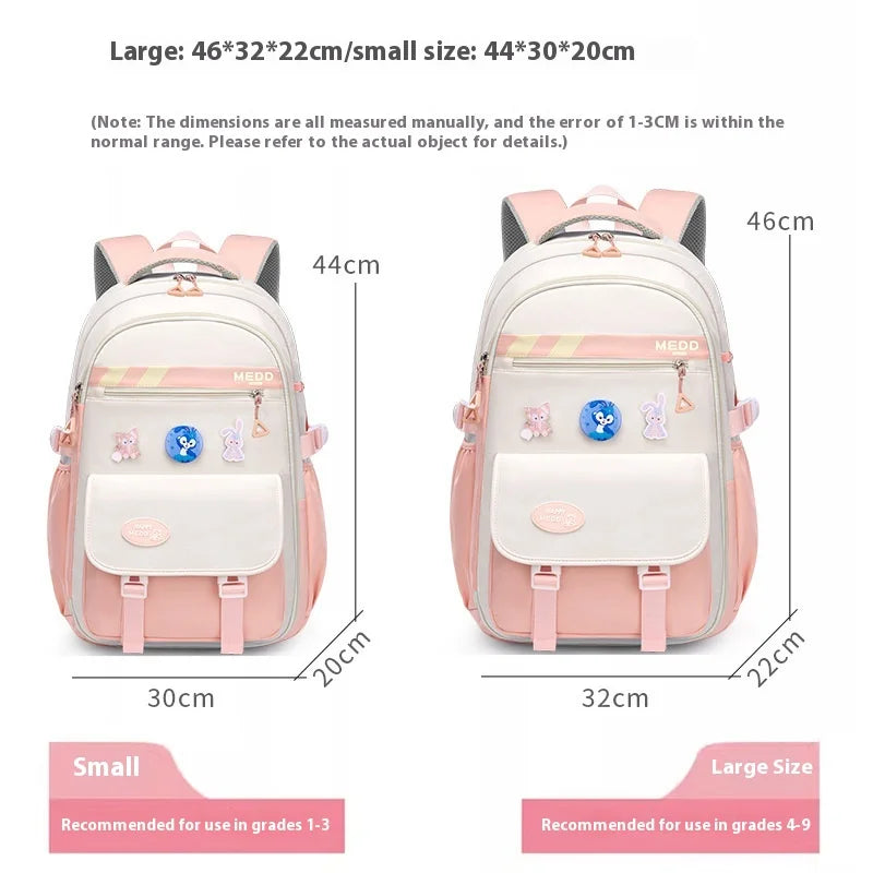 Keman KM-K075 Cartoon Girls School Backpack 3
