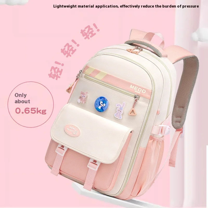 Keman KM-K075 Cartoon Girls School Backpack 4
