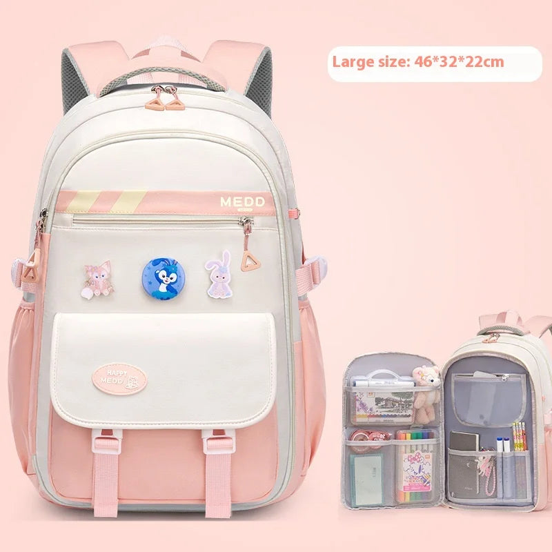 Keman KM-K075 Cartoon Girls School Backpack 6