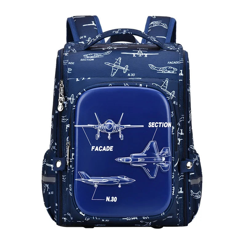Keman KM-K076 Cartoon Boys School Backpack 5