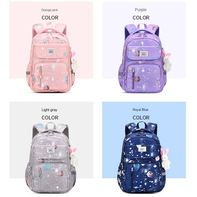 Keman KM-K077 Cartoon Girls School Backpack 3