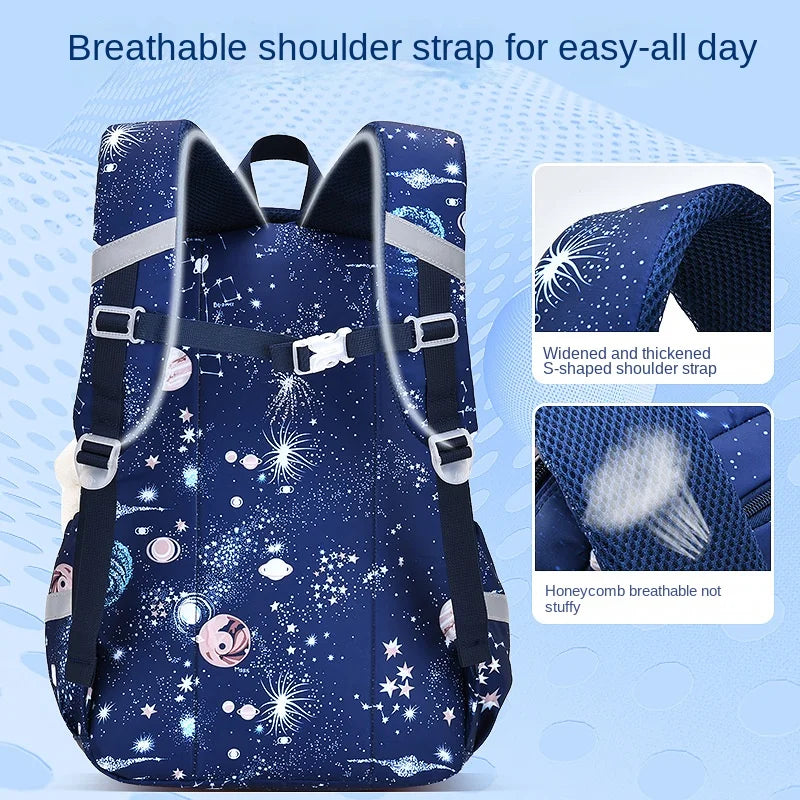 Keman KM-K077 Cartoon Girls School Backpack 5