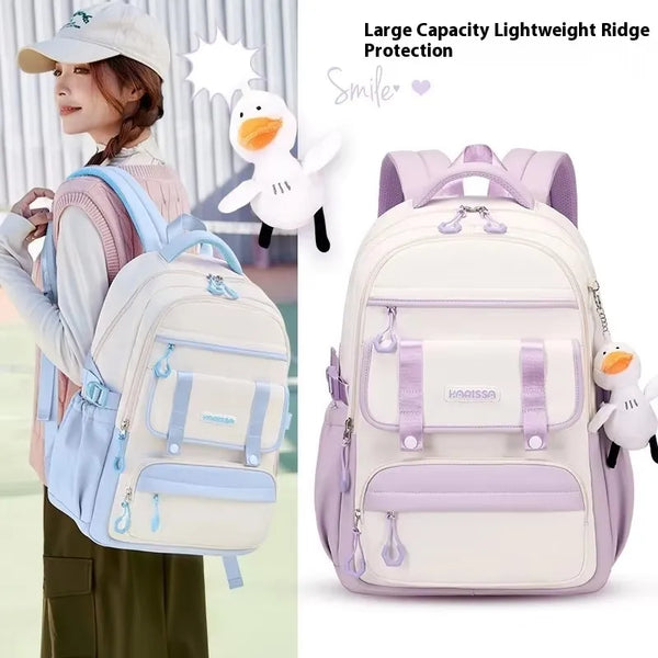 Keman KM-K079 Cartoon Girls School Backpack 1