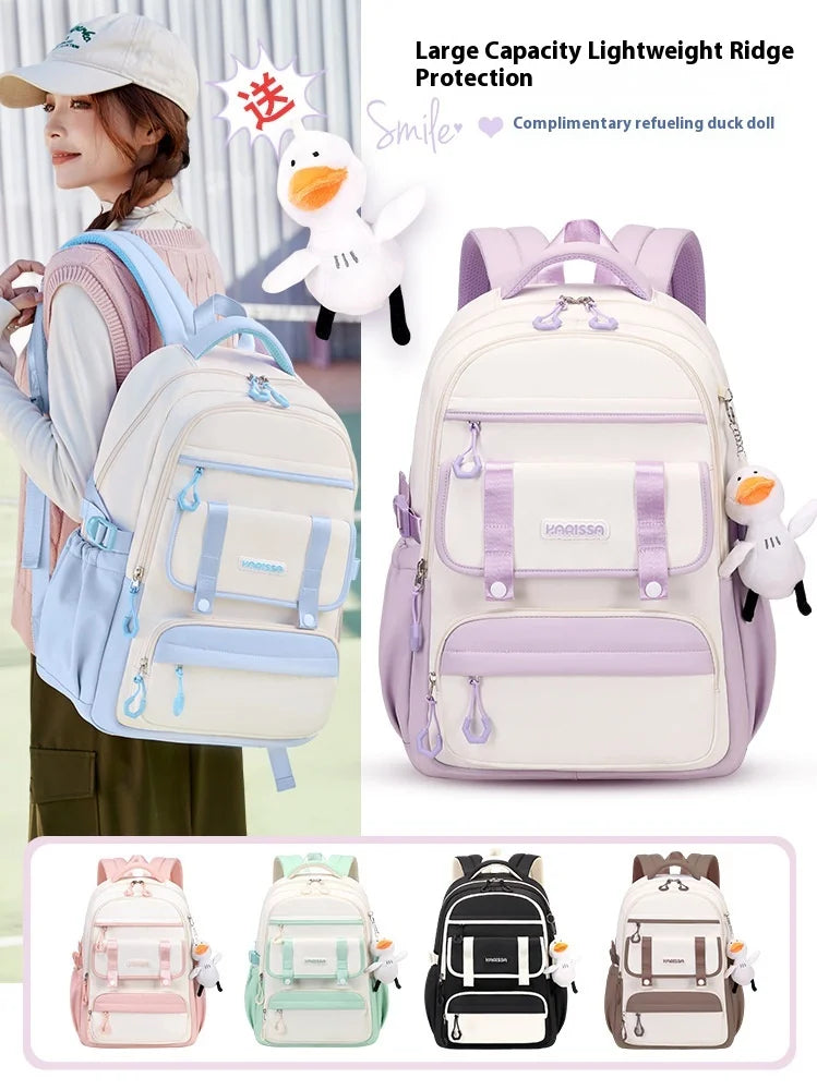 Keman KM-K079 Cartoon Girls School Backpack 6