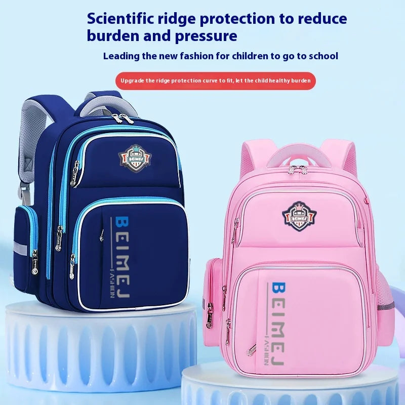 Keman KM-K085 Letter-Print Girls School Backpack 3