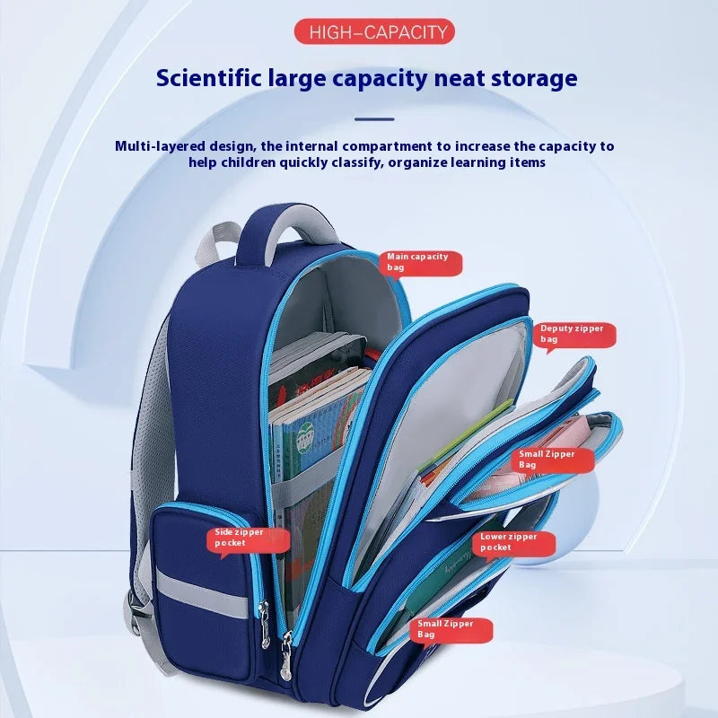 Keman KM-K085 Letter-Print Girls School Backpack 5