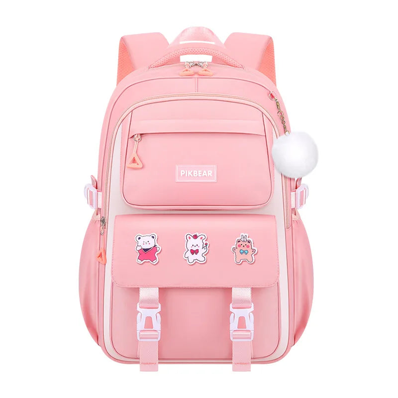 Keman KM-K088 Cartoon Girls Waterproof School Backpack 5