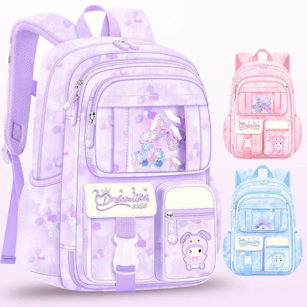 Keman KM-K089 Cartoon Girls School Backpack 1