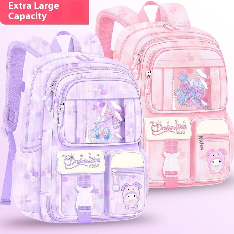 Keman KM-K089 Cartoon Girls School Backpack 2