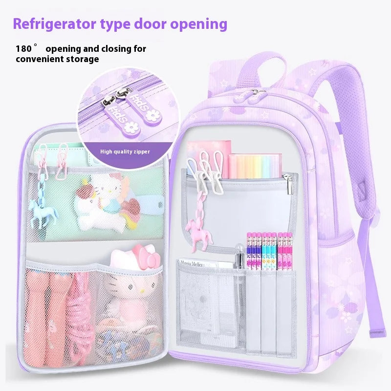 Keman KM-K089 Cartoon Girls School Backpack 3